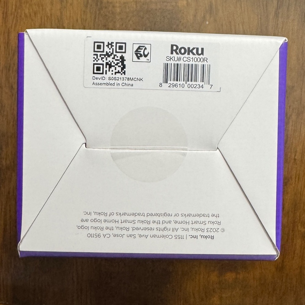 Roku Indoor Camera SE Wired 1080p HD Video Motion Sound Detection Night Vision - Picture 6 of 6